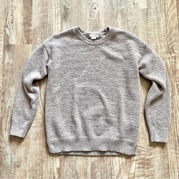 cupcakes and cashmere sweater grey cozy chinky oversized XS - Picture 1 of 4